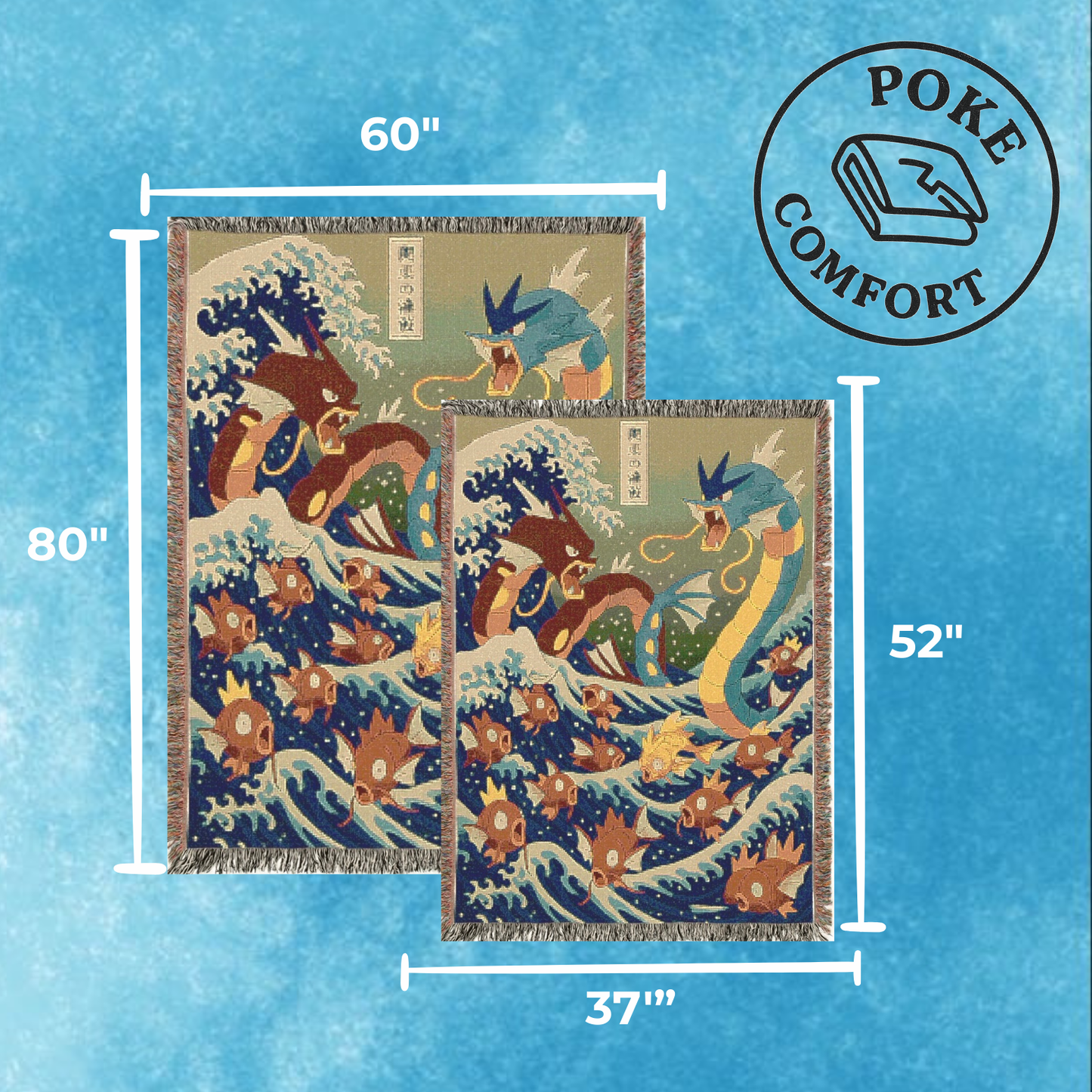 Poke Comfort Woven Blankets